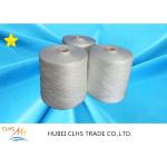 100% Polyester Original White Ring Spun Yarn For Sewing Garment for sale