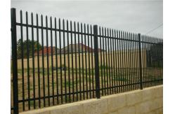 China Australia Security Commerical Garrison Fence Panel galvanised steel palisade fencing supplier