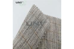 China Men Suits High Elasticity Hair Interlining For Jacket Cloth supplier