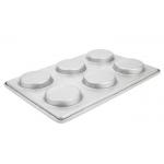 RK Bakeware China Foodservice NSF Nonstick Commercial Aluminized Steel Muffin Cupcake Baking Tray for sale