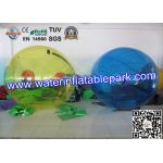 Transparent Floating Inflatable Water Ball , Walking Water Zorb Ball 2.5m Diameter
