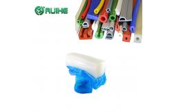 China Flexible Translucent Extrusion HTV Silicone Rubber Tube General Purpose supplier