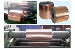 China Blackened Black Surface Treatment 18um 35um 70um Rolled Copper Foil supplier