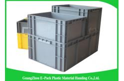 China 65 Litre Industrial  Euro Stacking Containers Heavy Duty Foldable Transport Space Saving supplier