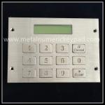 Vandal Proof 16 Button Keypad With Display For Vending Machine
