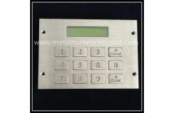 China Vandal Proof 16 Button Keypad With Display For Vending Machine supplier