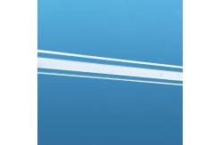 China High Flatness Fused Silica Plate with Customizable Transparent Frosted Bores at 1100C supplier
