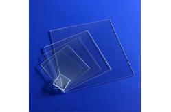 China Customized Quartz Glass Plate for Optical Square and Round supplier
