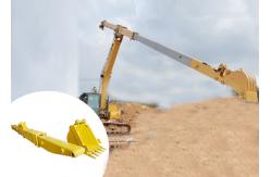 China Q690D HG785 Long Reach Excavator Telescopic Arm with Bucket Digging Foundation Pit supplier