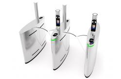 China Bi Directional Automatic Flap Barrier Turnstile Gate Access Control System supplier