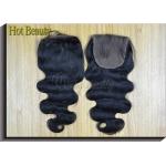Silk Base 100% Virgin  Lace Top Closure Body Wave Without Processing for sale