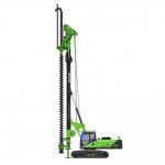 Automated Drilling Rig Ground Screw Hydraulic Pile Driver Machine 78m/Min for sale