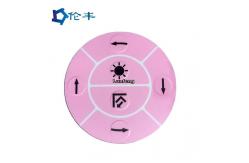 China RoHS PC Lexan Remote Control Panel 3M467 Pantone Polycarbonate Graphic Overlays supplier
