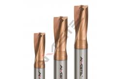 China 4mm - 32mm Heavy Duty Drill Bit HRC45 - HRC65 Spiral Flute Drill Bit supplier