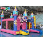 5.9m 19ft Fairy Wonderland Inflatable Jumping Castles With Slide