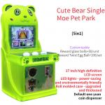 Single-player Arcade 17-inch Coin-operated Button Game Machine for sale