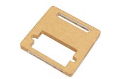 China Plexiglass SG90 RC Servo Mounting Bracket With Screws supplier