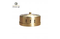 China Convenient Moxa Box Pure Copper Portable Moxibustion Tools 7.8*4cm supplier