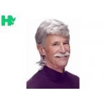 New Fashion Synthetic Short Old Man Wigs Natural Wave Headpiece Hair for sale