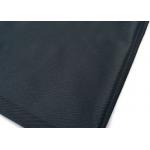 Cotton / Polyester Fireproof Cloth Material Black Textile Uv Resistant for sale