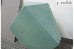 China Turquoise Terracotta Wall Tiles Fire Resistance With Artistical Special Form supplier