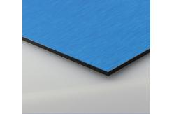 China ACP Gold Silver Brushed Aluminum Composite Panel Fireproof PE Coating supplier