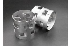 China Ceramic Pp 5 / 8 Inch Metal Cooling Tower Packing Stainless Steel Pall Rings supplier