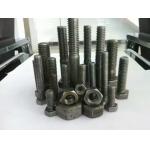 Mild Steel Hex Bolt And Nuts BSW Natural Finish Stud Nut Bolt