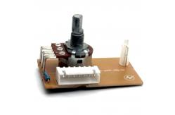 China 16mm Rotary Switch 5000ohm Single Pole 3 Position Rotary Switch Pot supplier