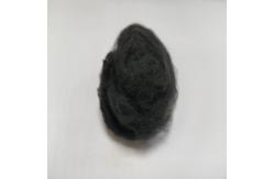 China Recycled Polyester Staple Fiber 2.5D 51mm Black Low Moisture supplier