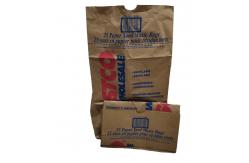 China 30 Gallon Lawn Paper Bags Compostable Moisture Proof With Custom Logo supplier