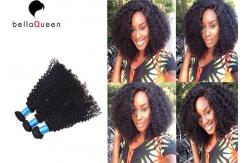 China Curly Wave No Lice 100 Virgin Human Hair Weave Long Lasting supplier