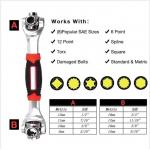 Magic Multifunction 48 In 1 Tiger Socket Wrench SS 360deg Rotating Head