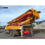 XCMG HB56m Used Concrete Pump Truck 295Kw Engine Power And 56m Vertical Reach Include for sale