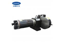 China LINGMAN 125C Double-acting Laser Rotary Axis Chuck Feeding Rear Chuck supplier