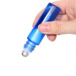 Essential Oil amber Glass Roller Bottles Bulk With Gold Cap 10ml for sale
