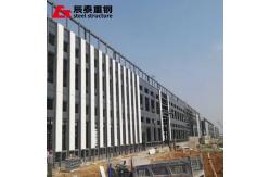 China Single Layer Construction Steel Structure Workshop , Lightweight Steel Frame Buildings supplier