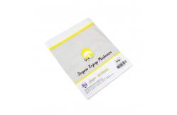China OPP Plastic Side Gusset Flat Bottom Bag Gravure Printing With Heat Seal Handle supplier