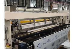 China Fully Automatic Glue Lamination Toilet Tissue Paper Rewinding Machine supplier