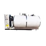 1000l Raw Chiller 2000l Bulk Milk Cooling Unit Stainless Steel for sale