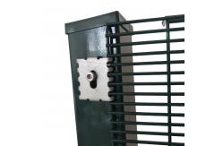 China High Security 4.0mm Galvanized Anti Climb Fence 358 Welded Wire Mesh supplier