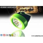 IP68 Cordless Cap Lamp , 230mA 120 Degree Lighting Cordless Led Mining Cap Lamp for sale