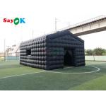 Black Disco Inflatable Light Mobile Night Club Tent Portable Party Led Lighting