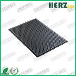 Durable Splicable ESD Rubber Mat / Anti Static Floor Mat Patented Ventilated Design