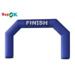 Inflatable Race Arch 210D 6m 20ft Blue Giant Inflatable Arch Start Finish Line