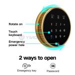 11kg Dual Alarm Home Safe Box Electronic Lock With Glossy Surface Tratement