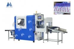 China 10mm Fully Auto Notebook Elastic Band Inserting Machine MF-FEM450 supplier