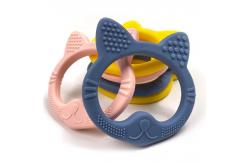 China Practical Reusable Silicone Chew Toys Nontoxic Lightweight Waterproof supplier