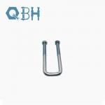 Square Card Right Angle Galvanized U Bolt M6 - M10
