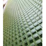 Pure Resin Grille FRP Grating Walkway Or Platform Use In 38*38*38mm Customized Panle Size for sale